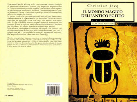 Christian Jacq: "Il Mondo Magico dell'Antico Egitto"