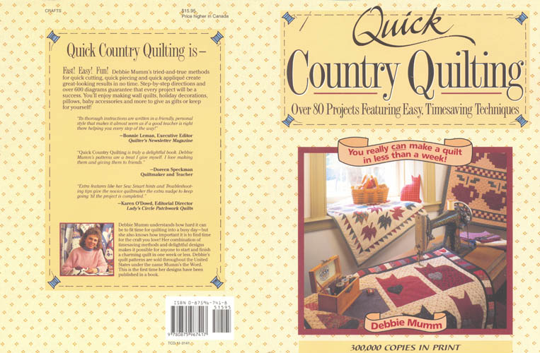 Debbie Mumm: "Quick Country Quilting"