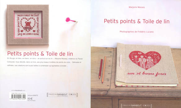 Marjorie Massey: "Petits points & Toile de lin"