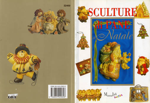 Sculture di pane a Natale