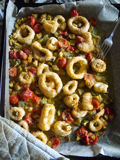 Anelli di totano al forno