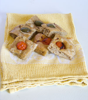 Focaccia povera integrale