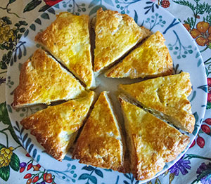 Scones salati