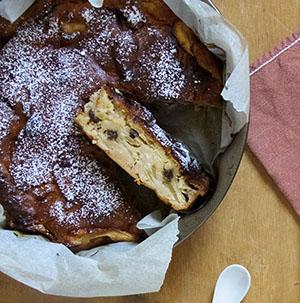 Torta alle mele senza zucchero