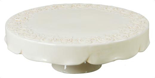 SC-3515 Piatto tortiera decoro rose