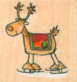 2997F - Deer in Skates