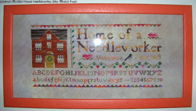 Home of a Needleworker framed