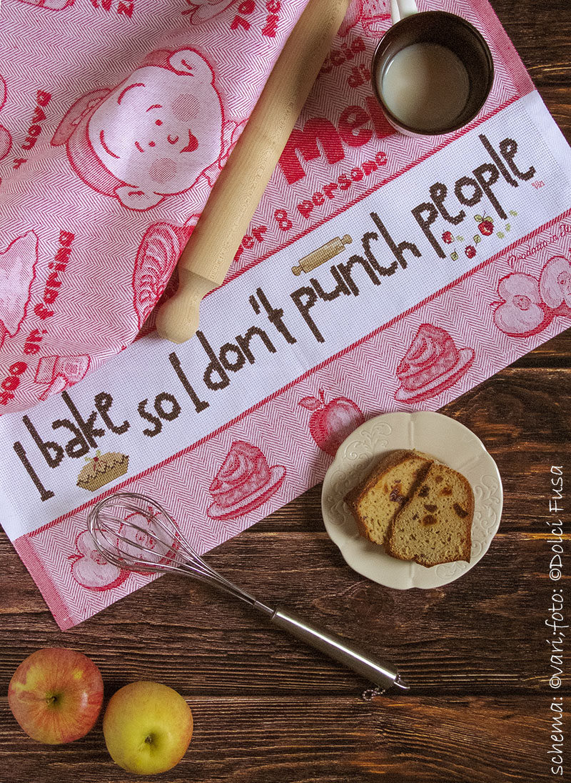 I bake so I don't punch people