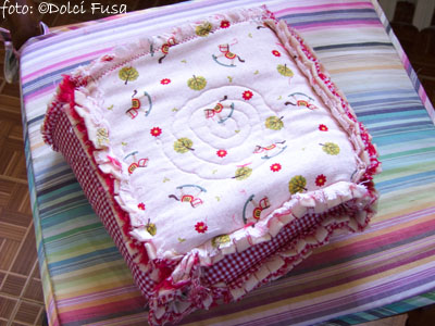 Crib Rag Quilt particolare